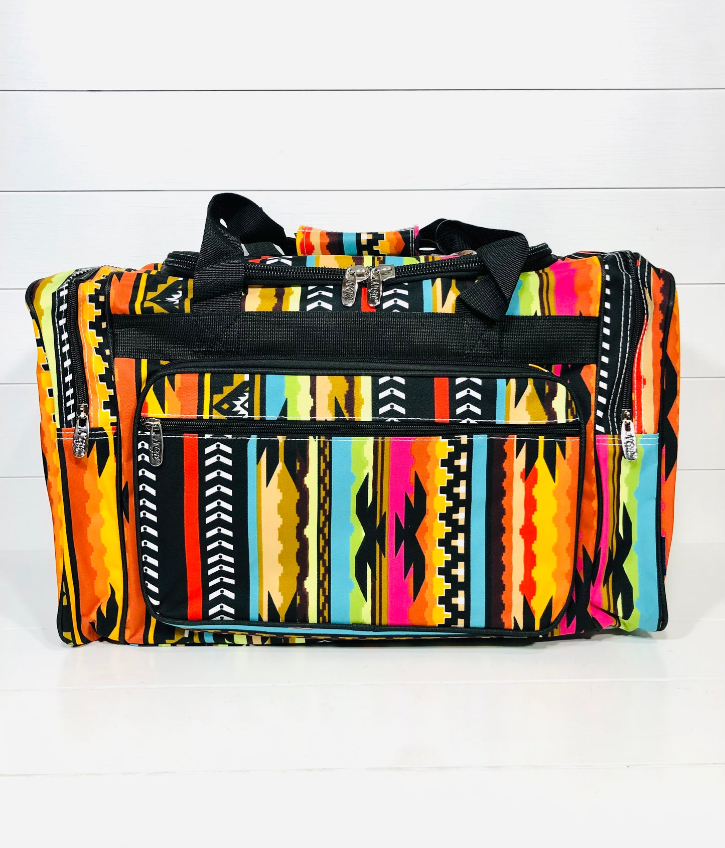 Tribal Serape Carry On Duffel Bag