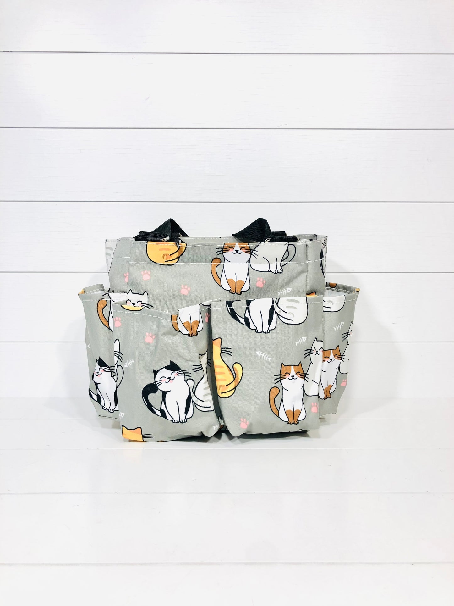 Happy Cats Small Organizer Tote