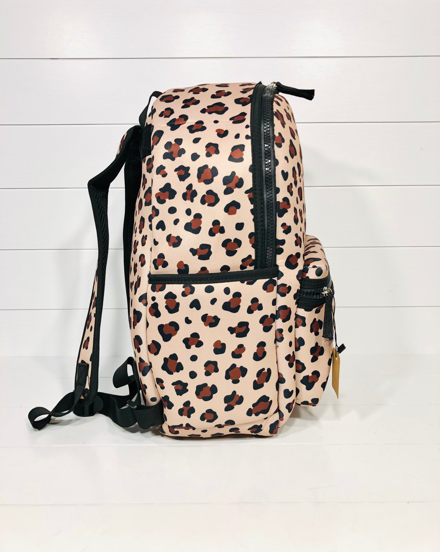 Leopard Neoprene Lightweight Backpack