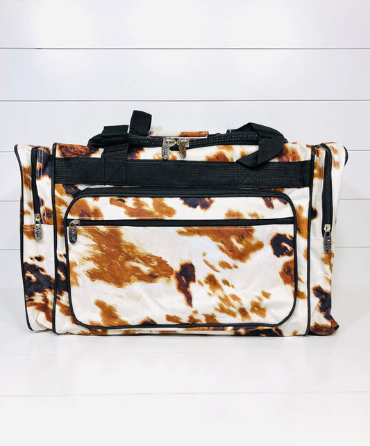 Cow Carry On Duffel Bag