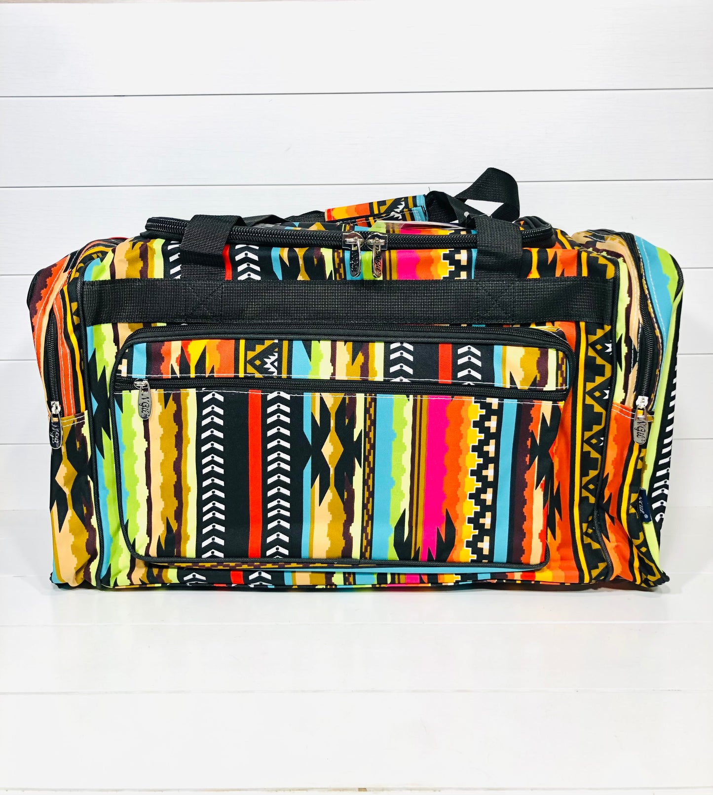 Tribal Serape Large Duffel Bag