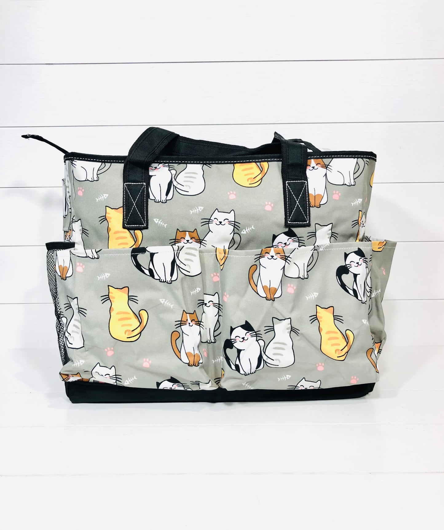 Happy Cats Large Organizer Tote