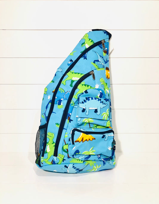 Happy Dinosaurs Sling Backpack