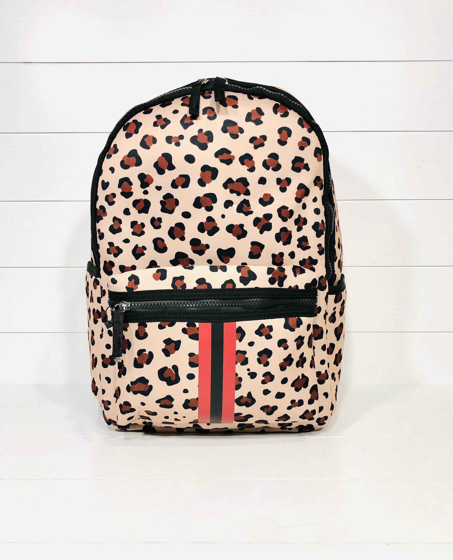 Leopard Neoprene Lightweight Backpack