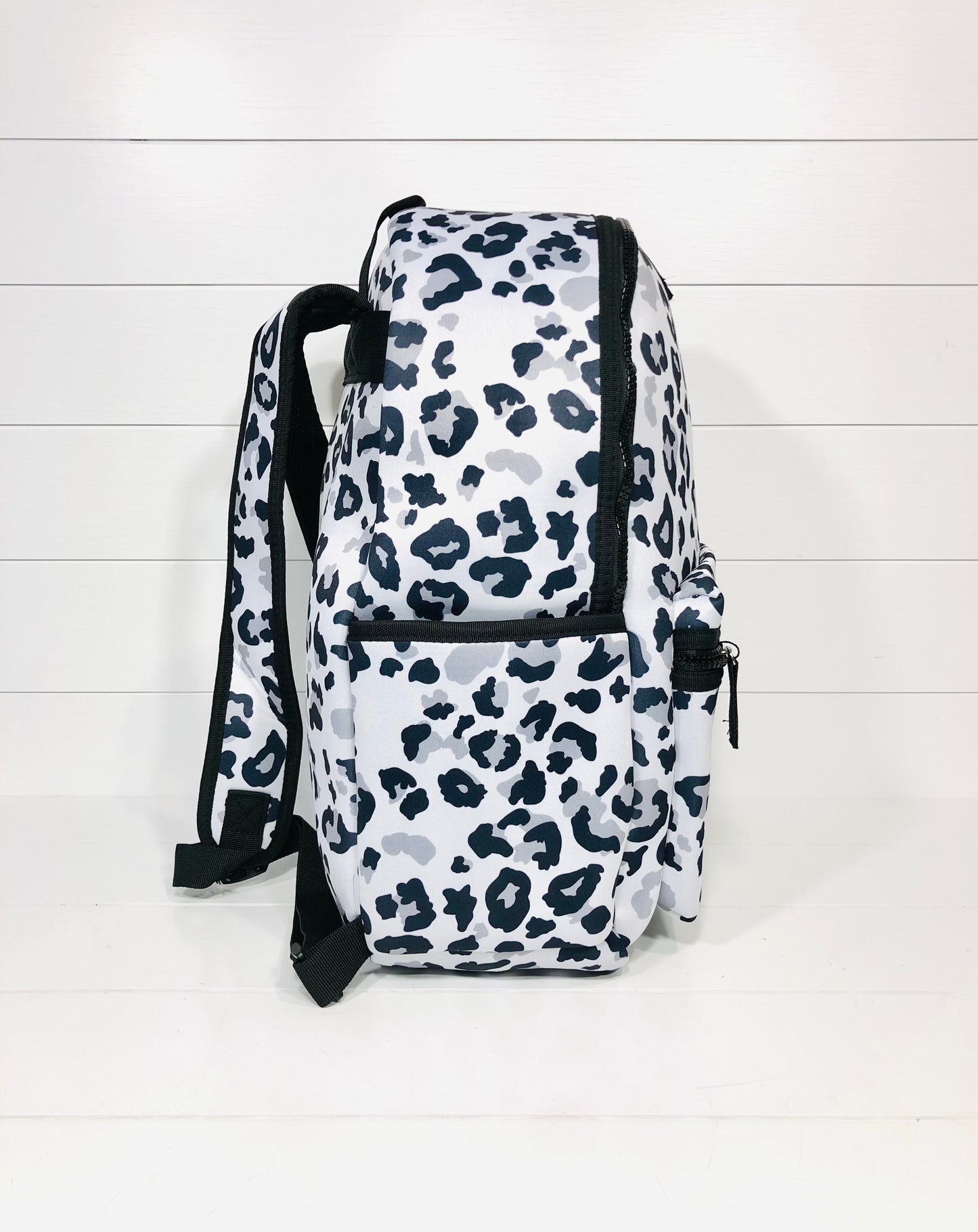 Bennett Leopard Neoprene Backpack