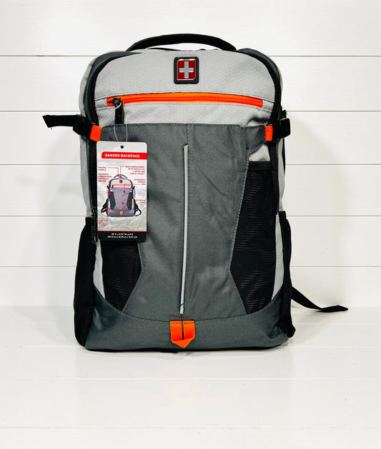 18” Backpack Orange Trim