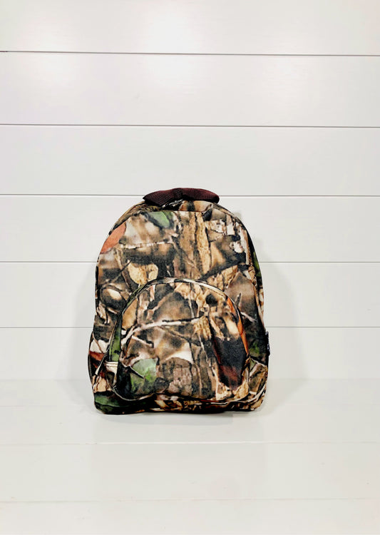 Natural Camouflaged Small Backpack