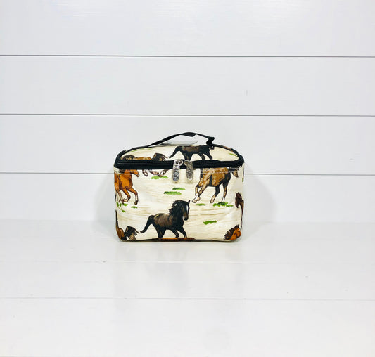 Wild horses Cosmetic Bag